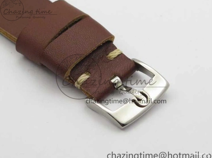 0214 Practical Vintage Seamaster 300 No Date T SS B12 Black Dial On Brown Leather Strap A2836 (Free Nylon Strap) 7910